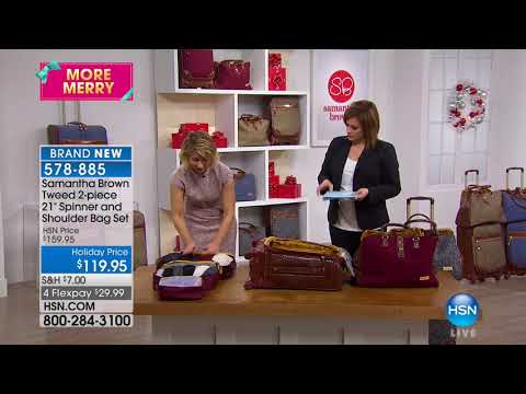 HSN | Samantha Brown Holiday Travel 11.10.2017 - 10 AM