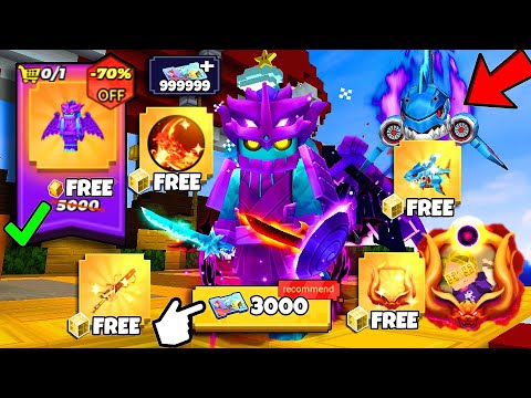 BUYING the MOST EXPENSIVE SKINS Using UNLIMITED BedWars TOKENS!! - Blockman Go Bed Wars