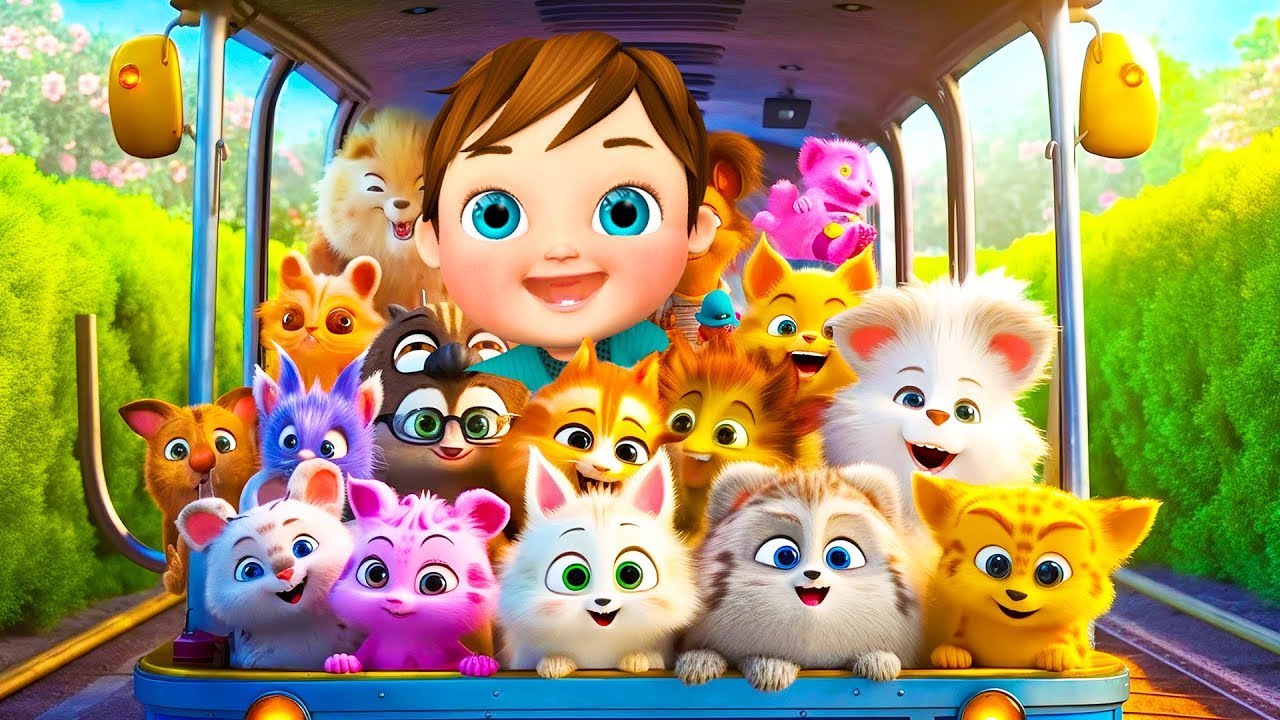 キティ・キャットと遊ぼう  - その他のキッズソング - 子供の歌と童謡 - バナナ カーツーン