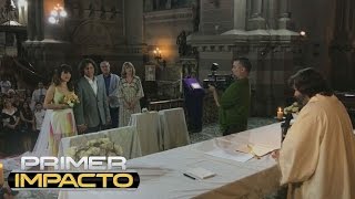 Fue invitada a una boda y terminó siendo la novia