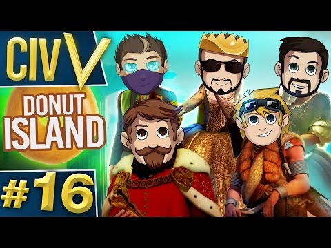 Civ V: Donut Island #16 The Salt Is Real