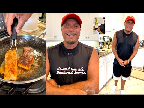 Howard Hewett of Shalamar Cooks Salmon LIVE and Answers Fan's Questions! Quick & Easy Recipe!