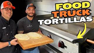 Let's Visit a BBQ Food Truck to Make Homemade Beef Fat Tortillas with a Master