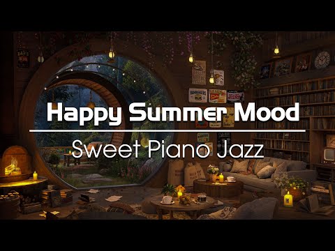 Happy Summer Mood With Positive Energy Jazz & Bossa Nova Lounge - Background Music For Coffee Shop