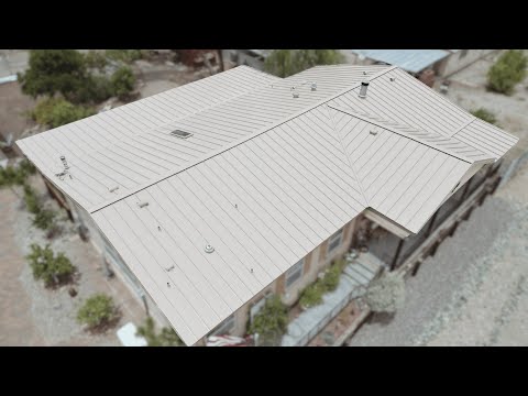 We CUSTOM PRINTED a Metal Roof in Rural Arizona!