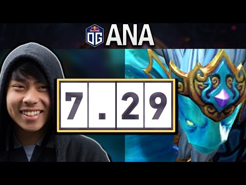 OG.ANA MORPHLING WITH 23 KILLS - DOTA 2 7.29 GAMEPLAY