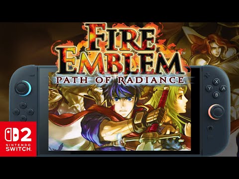 Fire Emblem Path of Radiance Switch 2: GameCube Classic Handheld/Docked Gameplay