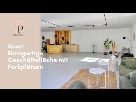Objektvideo: Einzigartige Geschäftsfläche mit Parkplätzen |Erstbezug nach Sanierung