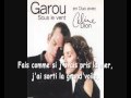 Sous le vent / Karaoké (paroles+musique) / Céline Dion et Garou