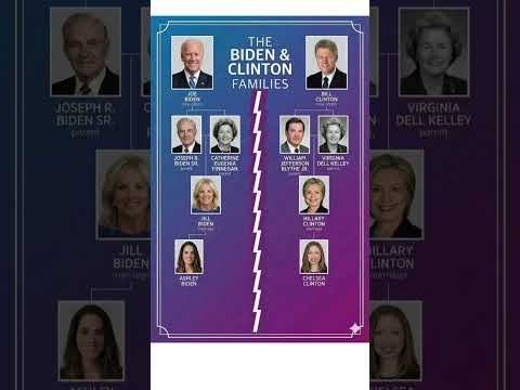 Biden And Clinton Family Tree 🌴🌴 #joebiden #shorts #youtubeshorts #trending #viral #viralvideo