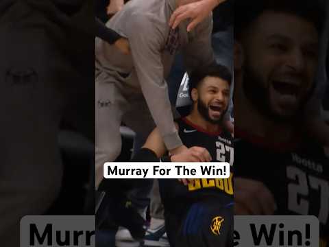 Jamal Murray’s UNREAL Game-Winner In Game 2! #Shorts