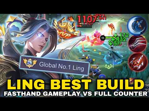 LING COLLECTOR FASTHAND GAMEPLAY AGAINST FULL COUNTER!! | LING BEST BUILD & EMBLEM 2026