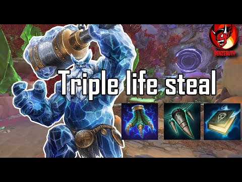 Smite Duel ➔ Ymir triple life steal