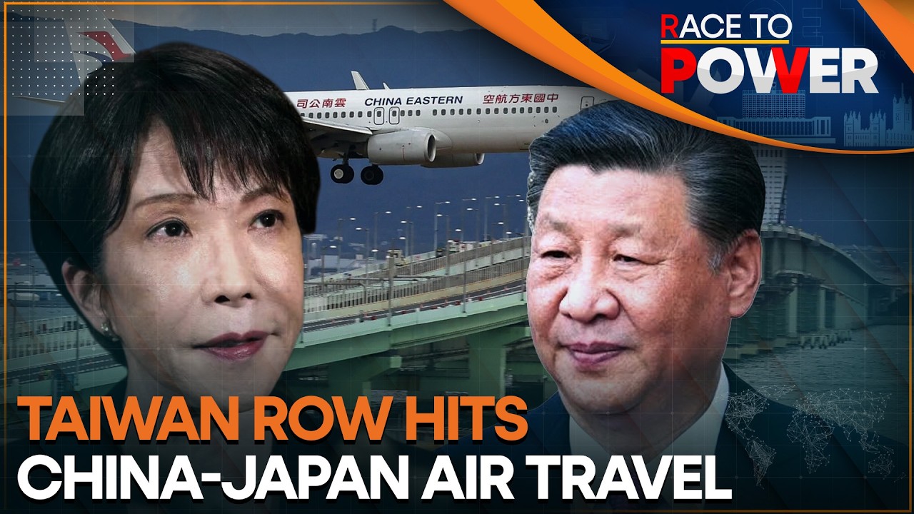 China-Japan Flights Slashed Amid Tensions; Nearly 7 Lakh Airline Seats Cut | Race to Power