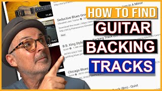 How to Find Backing Tracks for Guitar