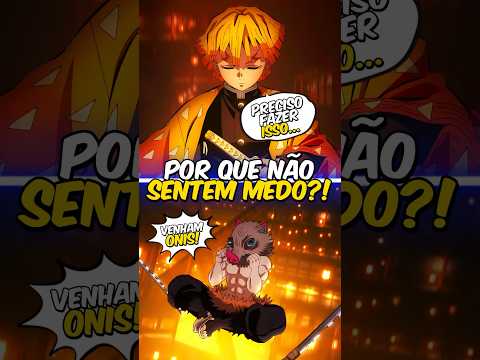 Por que Zenitsu e Inosuke não sentem Medo do Castelo Infinito? 🤔🏯