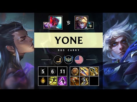 Yone ADC vs Ezreal - NA Challenger Patch 25.07