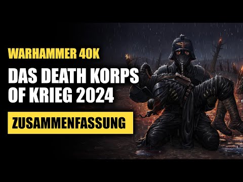 The Death Korps of Krieg | Warhammer 40K Lore in German | Year in Review 2024