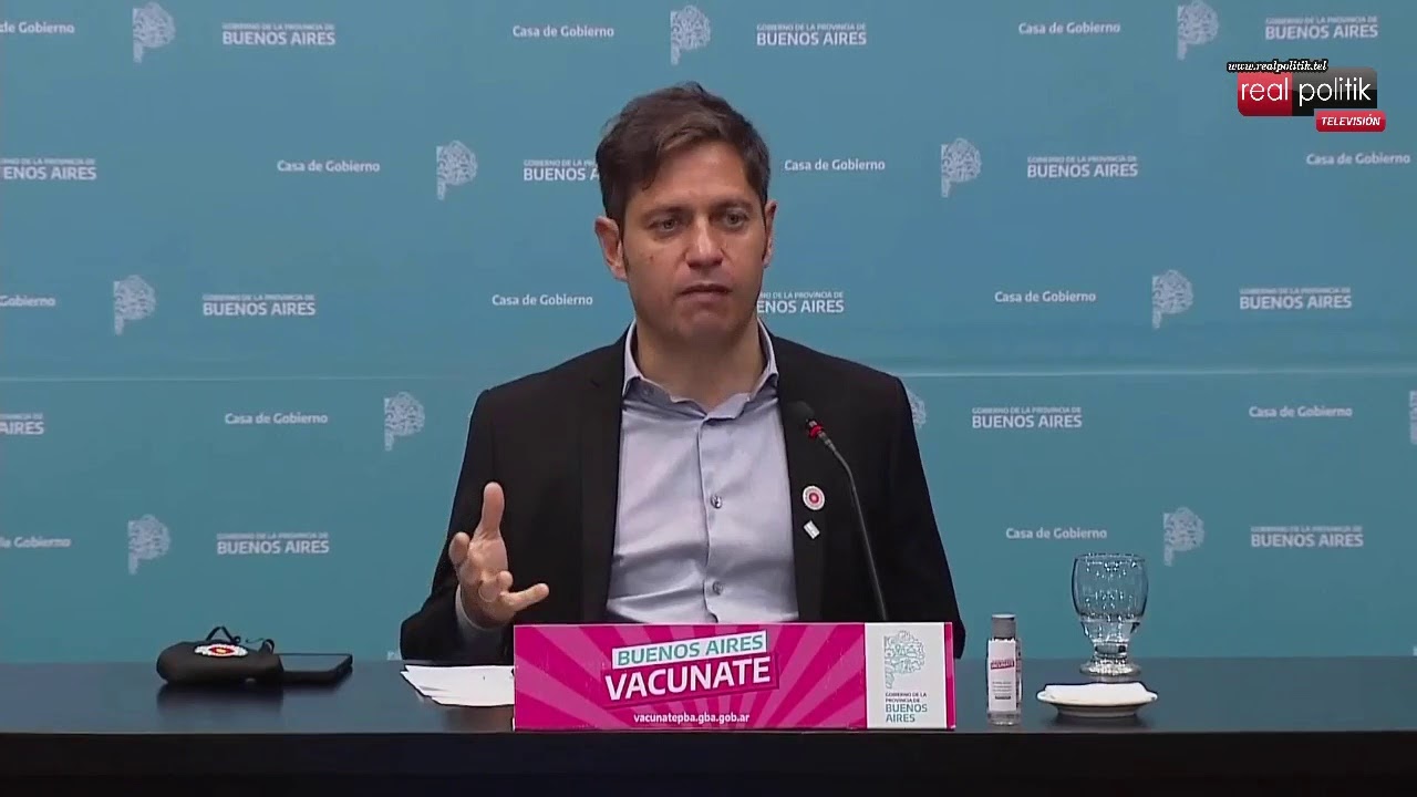 Kicillof anunció que desde el lunes 2 de agosto toda la Provincia vuelve a clases presenciales