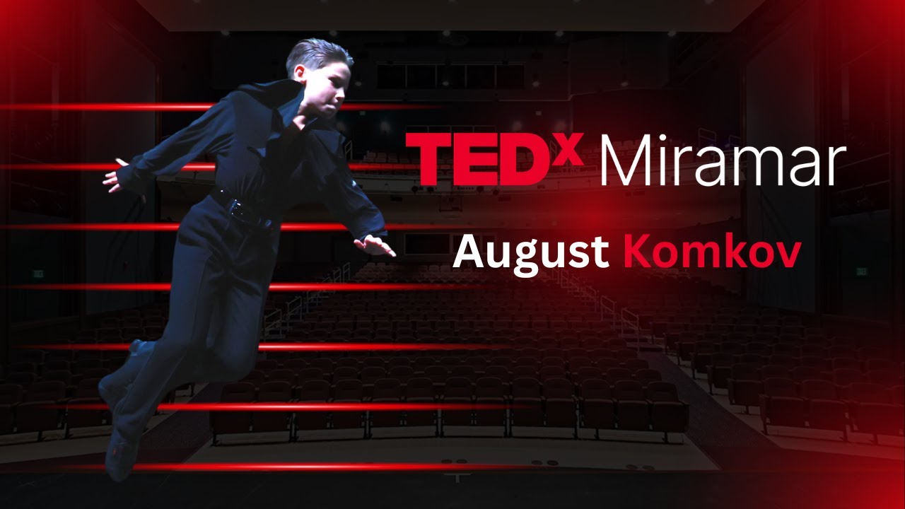 World Champion Ballroom Dancer | August Komkov | TEDxMiramar