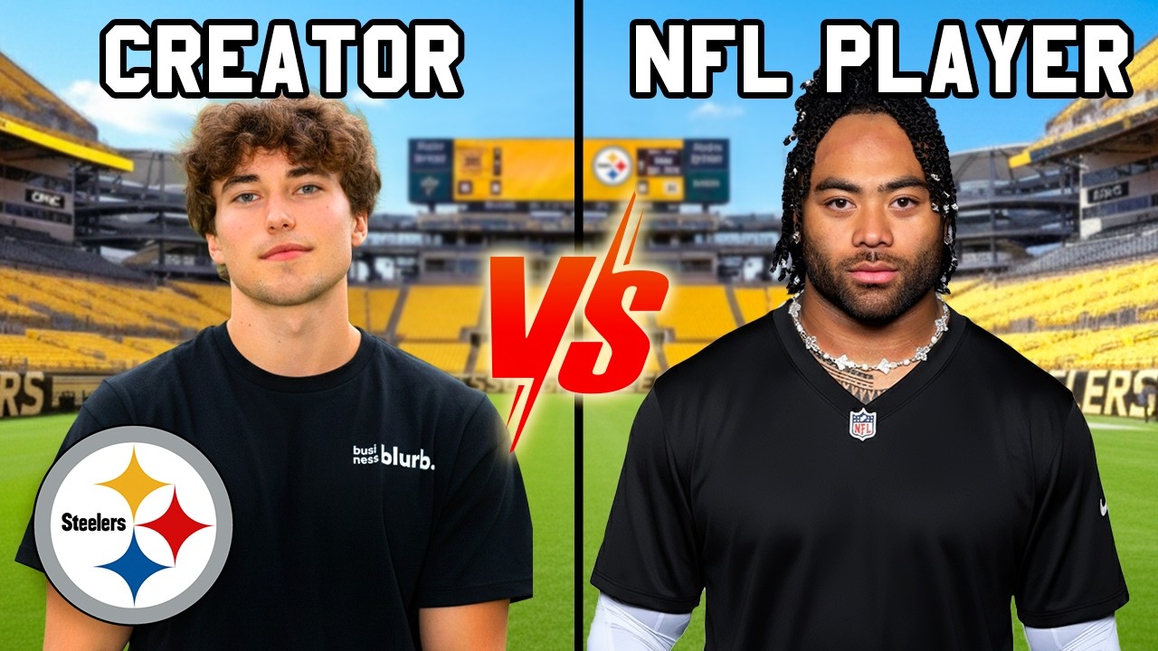 Jaylen Warren Challenges @Devincaherly to The Ultimate Steelers Test – NFL R2EZ powered by Verizon
