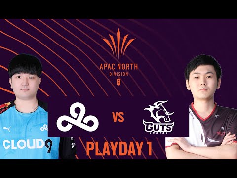Cloud9 vs Guts Gaming // Rainbow Six APAC league 2021 - North Division Stage 1 - Playday #1
