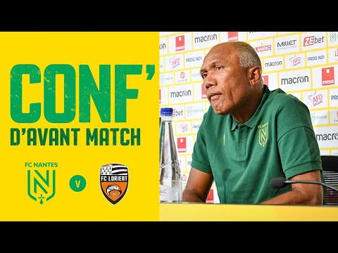Antoine Kombouaré avant FC Nantes - FC Lorient