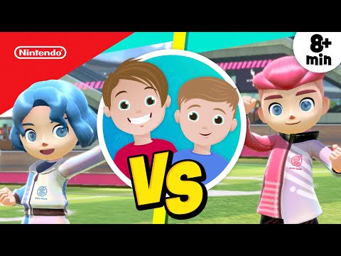 Brother vs Sister In Nintendo Switch Sports 😎⚽ | Play Nintendo