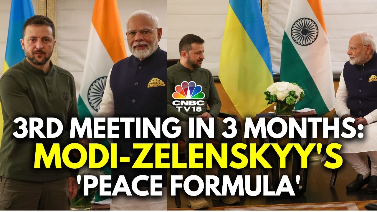 In New York, Zelenskyy Thanks PM Modi For Peace Efforts In Ukraine War | Russia-Ukraine War | N18G