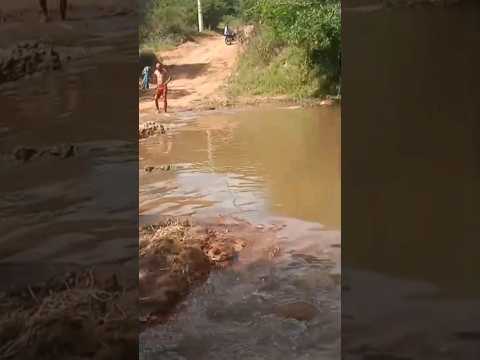 Rio gavião na fazenda Pé do morro, Tremedal-Bahia