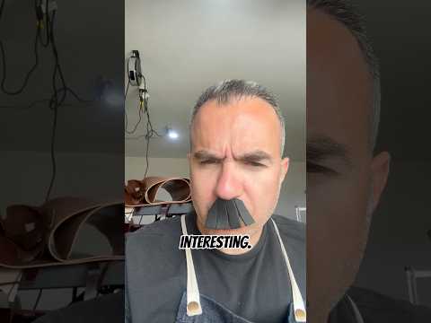 🥸🪵It’s like a shin guard for loggers. @buckinbillyray #logger #boots #smallbusiness #madeintheusa