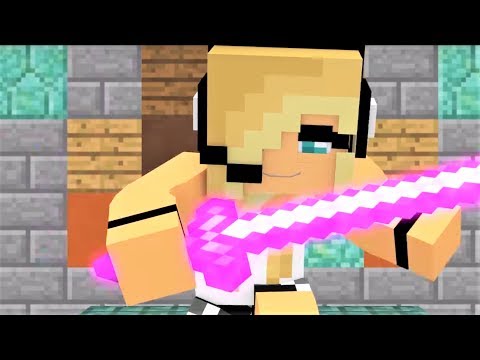 Minecraft Songs Hacker 1-6! Psycho Girl VS Hacker! Minecraft Animation and Music Video Series