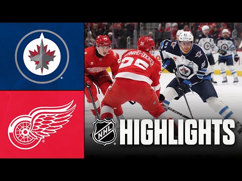Jets vs. Red Wings | NHL Highlights | December 31, 2025