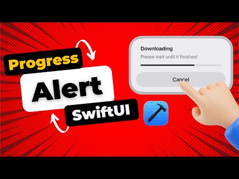 SwiftUI Alert With Progress View | Xcode 26 thumbnail