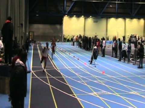 2012 U of T Fred Foot Mens 300m Timed Finals Heat 2 - 1-21-12