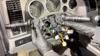 2007-2021 Toyota Tundra Turn Signal Headlight Switch Removal, Testing And Installation Instructions