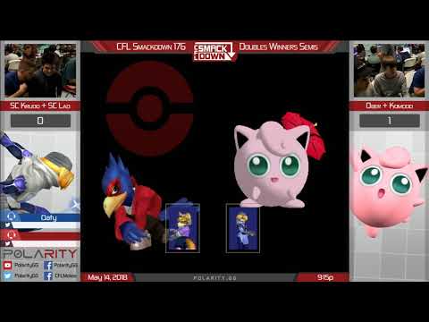 CFL Smackdown 176 Melee - Krudo + Lad vs Ober + Komodo - Doubles Winners Semis