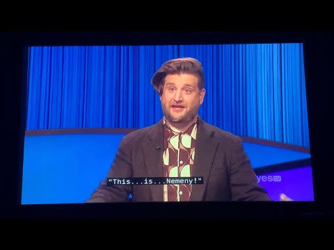 Jeopardy, contestant chat; “Nemeny”? - ALL NEW CONTESTANTS (4/17/23)