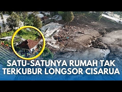 CERITA DI BALIK Rumah Hadian Tak Terkubur Longsor Cisarua di Tengah Gelap Gulita