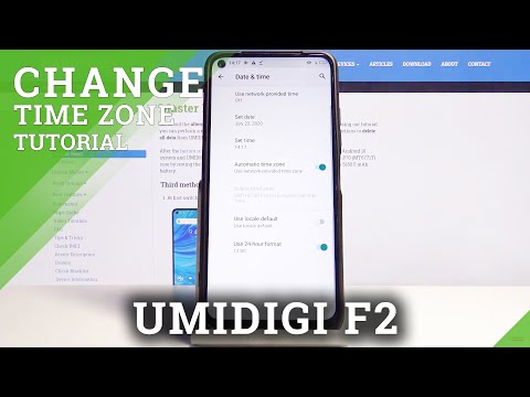 How to Change Date in UMIDIGI F2 – Set Up Time Zone