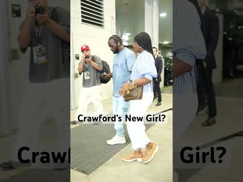 Crawford Arrived For Canelo Presser with New Girlfriend 👀