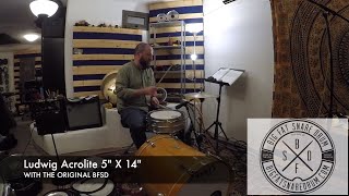 Video thumbnail for Big Fat Snare Drum, Steve's Donut, Donut XL, 14", 13", 12", 10" by David Epstein