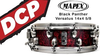 Video thumbnail for DCP Review: Mapex Black Panther Russ Miller Versatus Snare Drum 14x4 5/8 by Drum Center of Portsmouth