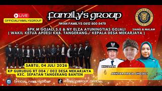 Download lagu LiveStream Familys Group Edisi Kp Gurudug Mekarjaya Sepatan Tangerang | Sabtu 4 Juli 2026 | MALAM mp3