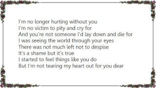 Kirsty MacColl - No Victims Lyrics