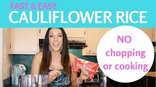 How To Make Cauliflower Rice From Frozen Cauliflower