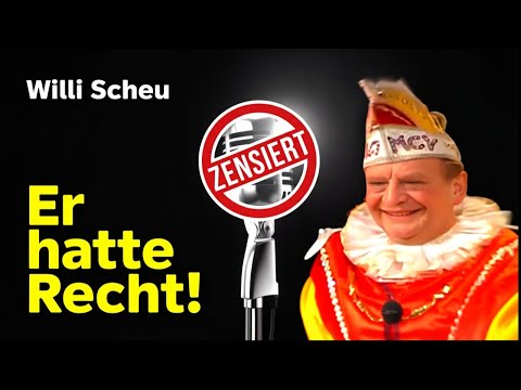 Back then you could still say that – Willi Scheu as a clown