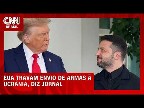 Guerra no Leste Europeu: EUA travam envio de armas à Ucrânia, diz jornal | CNN NOVO DIA