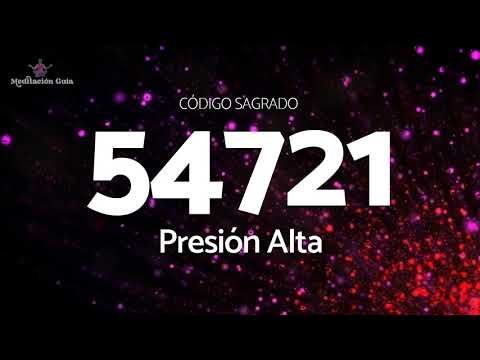 Codigo Sagrado para la Presión Alta | Codigo Sagrado 54721