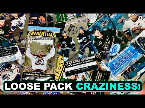 RIDICULOUS PACK LUCK! - Opening 20 Random Packs Of Hockey Cards #15